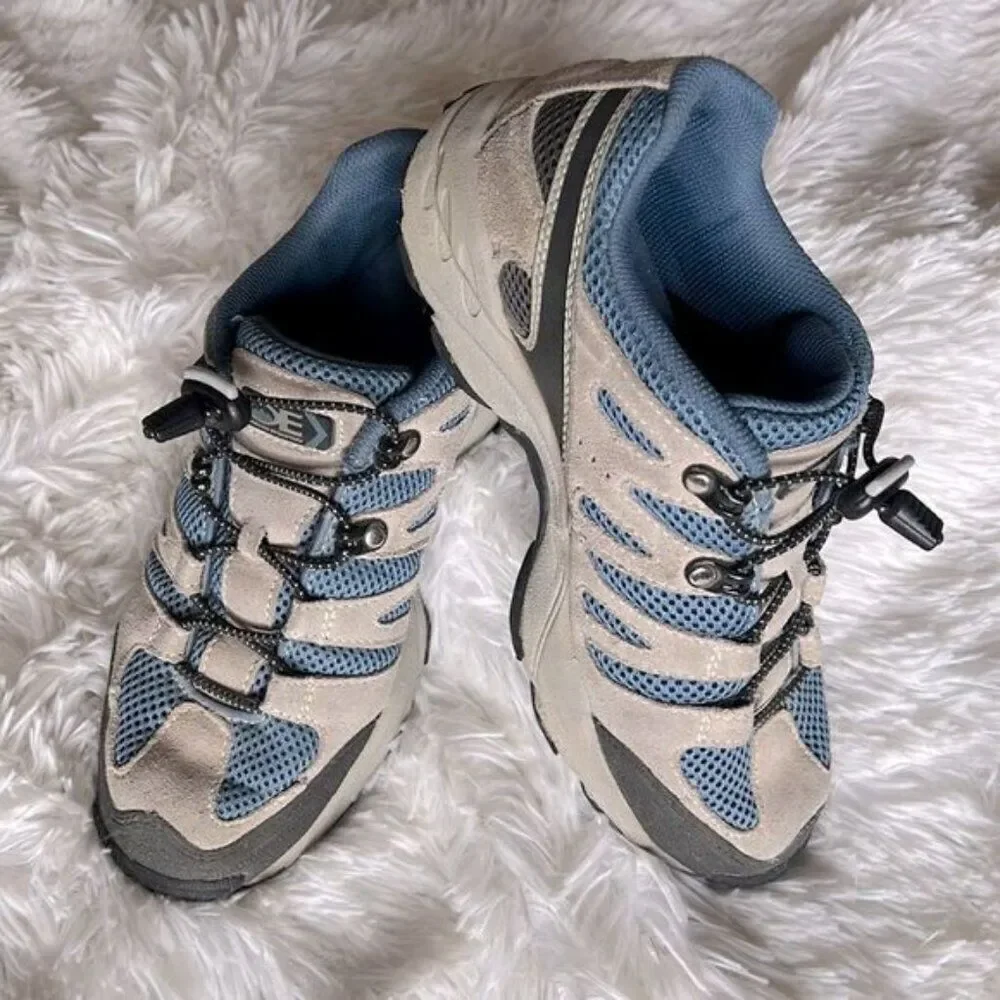 Outdoor Evolution Bungee Lace & Leather Hiking Shoes 7.5/8